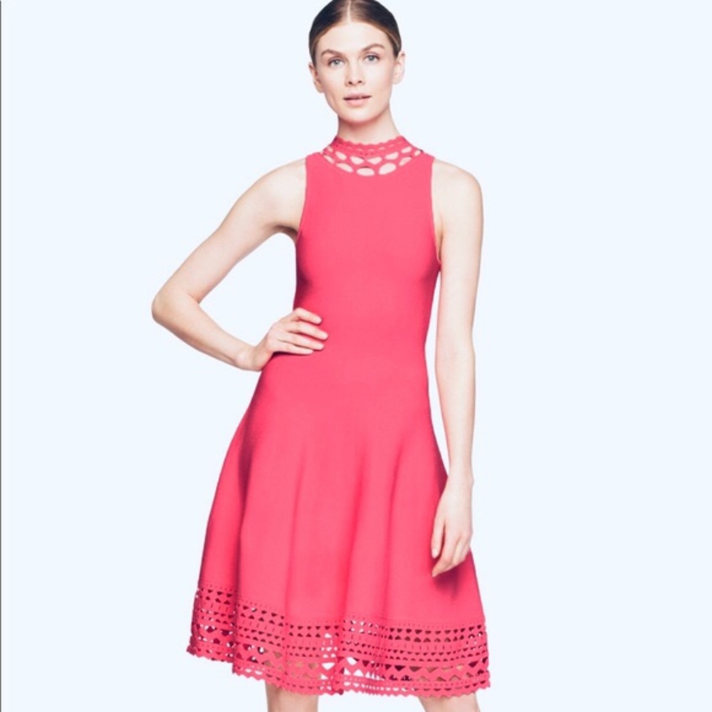 MILLY CUTOUT SWING DRESS